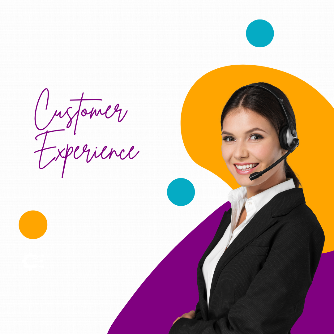Purple and Orange Modern Call Center and Telemarketing Services Instagram Post